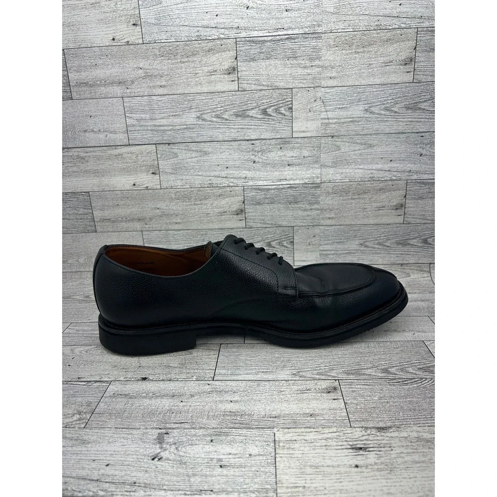 E.T. Wright Masters Collection Sanders Black Leather Dress Shoes Men 12B England